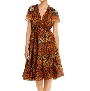 Kobi Halperin cap sleeve dress, mint condition xxl